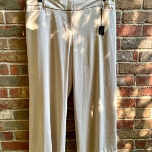 Lane Bryant Tan Trousers - Wide Leg - Size 20